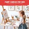 42 Pack 5x7 Inch Canvas Boards for Painting, 8oz Pre-Primed Small Canvas Panels, Acid-Free 100% Cotton for Acrylics Oil Watercolor Paints